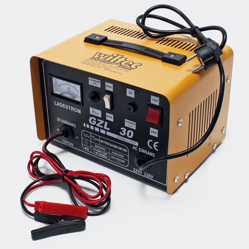 30.40010.00 Chargeur de batterie 12v 16A Scheiber (20 Ampère en