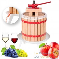 Presse fruits en bois 12 litres