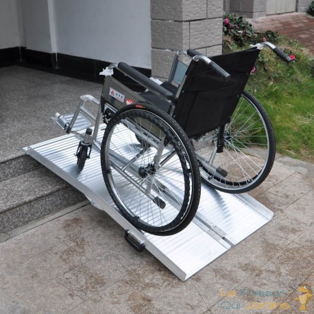 Rampe D'Accès Et De Marche Pliable, Fauteuil Roulant, 213.5 cm 270 kg