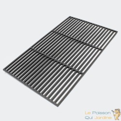 Grille De Barbecue Rectangulaire, 67 X 40 cm, En Fonte.