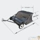 Remorque Ramasse - Feuilles, Pelouse 105 cm Pour Tondeuse Auto Portée 