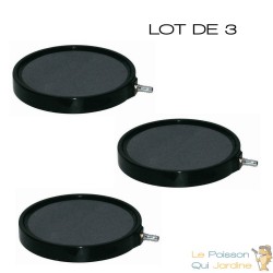 Super promo 3 Diffuseurs d'air Plaque ronde 21.6 cm pour bassins de jardin et étangs