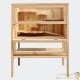 Petite cage en bois pour Hamster ou autres rongeurs. Sur pieds