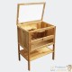 Petite cage en bois pour Hamster ou autres rongeurs. Sur pieds