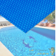 Bâche De Piscine Rectangulaire Bleue À Effet Isolant - Bleue - 5 x 8 m