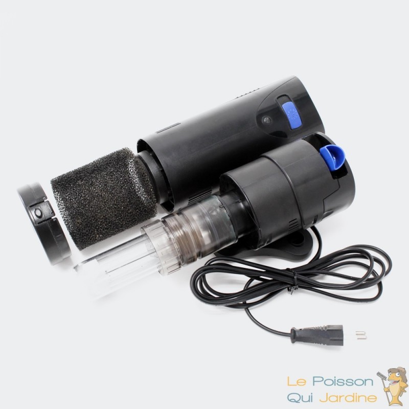ARAMOX pompe de filtre d'aquarium Filtre d'aquarium lampe