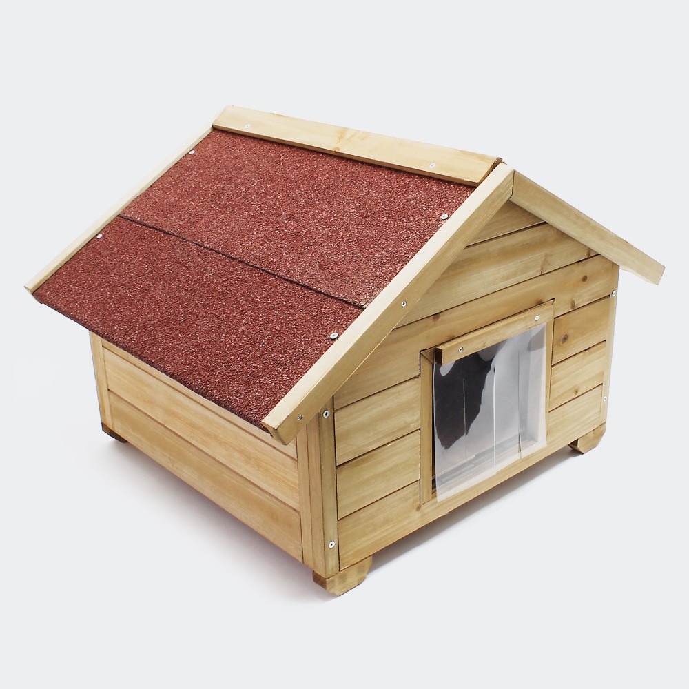 Niche Pour Chiens Ou Chats, Taille S En Sapin, Longueur De 68 cm.