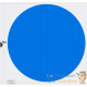 Bâche De Piscine Ronde À Effet Isolant - Bleue - Diamètre 5 m