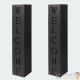 Lot De 2 Colonnes Décoratives Pour Jardin En Métal Rouillé Welcome