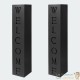 Lot De 2 Colonnes Décoratives Pour Jardin En Métal Rouillé Welcome