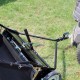 Remorque Ramasse Feuilles, épines, Gazon 95 cm Pour Tondeuse Auto Portée