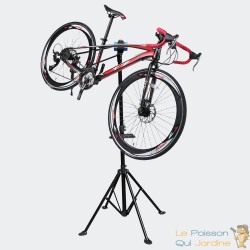 Lot De 2 : Rangement, Râtelier 5 Vélos Avec Fixation Au Sol - Longueur  130,5 cm - Rack 1 niveau - Le Poisson Qui Jardine