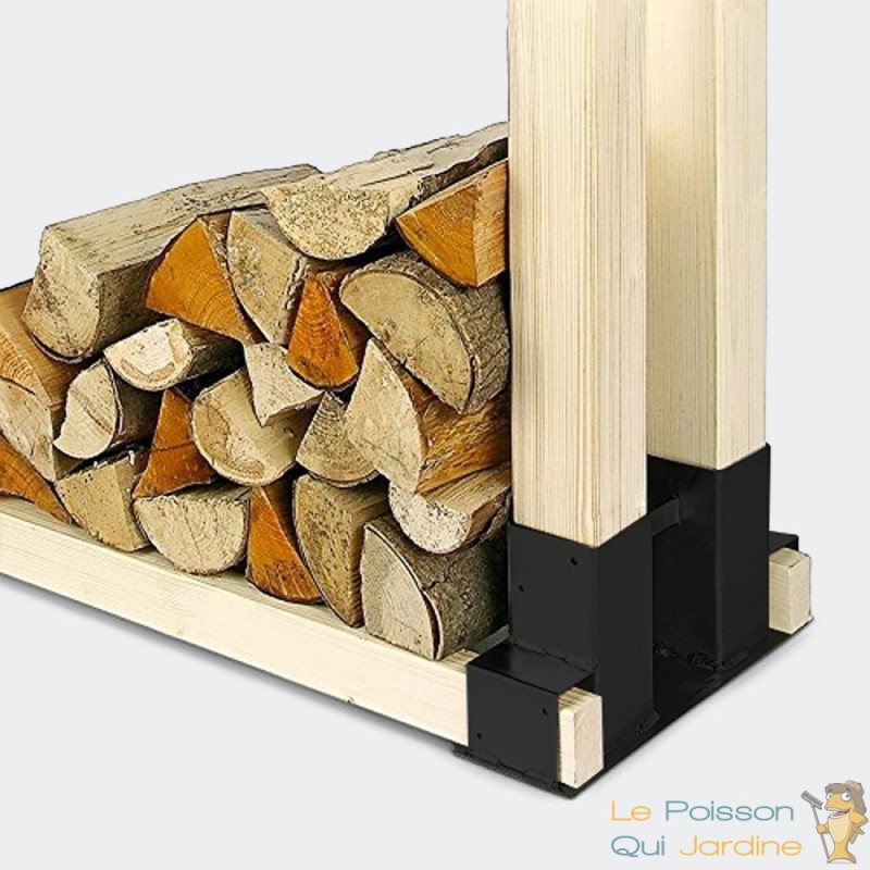 Support de rangement pour bois de chauffage - Lee Valley Tools