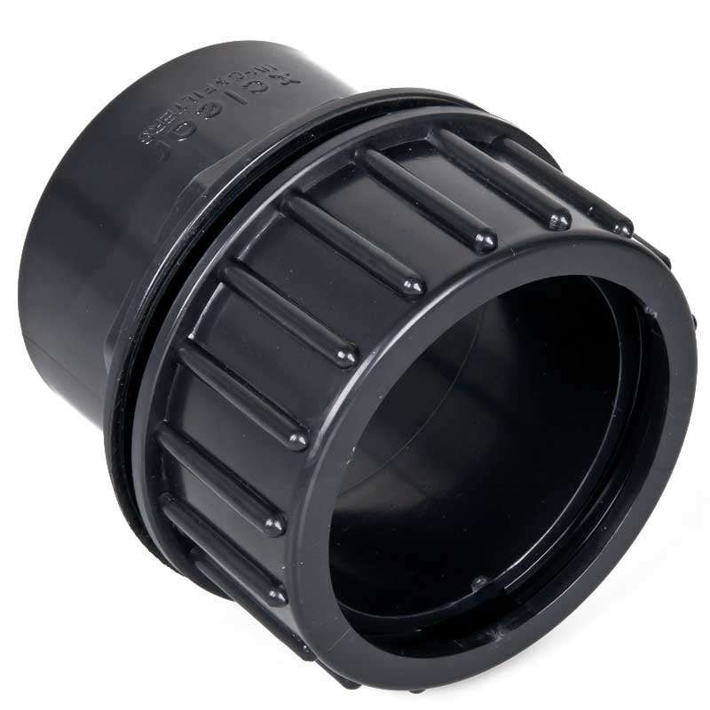Passe paroi À VISSER PVC 75 mm pour bassin de jardin et cuves réserves