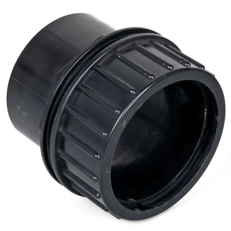 Passe paroi, traversée connecteur À VISSER PVC 90 mm pour bassin de jardin