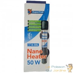 Chauffage thermostat 50W pour nanos : Superfish nano heater