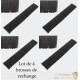 Remorque Ramasse - Feuilles 105 cm + Son Lot de 4 Brosses De Rechange