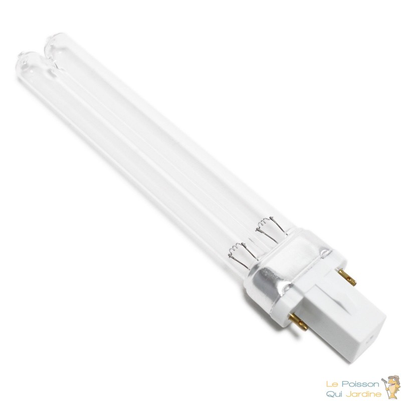 Ampoule Stérilisateur - Clarificateur UV 7W, Pour Aquarium, Bassin