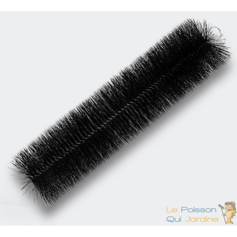 Lot De 24 Brosses Filtrantes Pour Bassin (30 X 15 Cm) – Filtration Mécanique, Poils Ondulés, Compatible Filtres à Carpes Koï