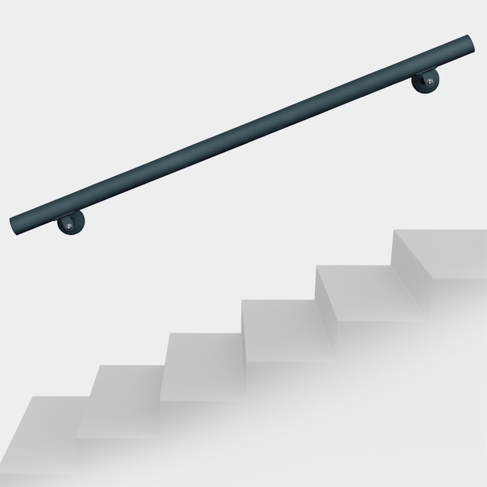 Rambarde 100 cm Gris Anthracite. Rampe D'Escalier Ou Main Courante