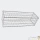 Gabion En Métal Galvanisé, Robuste, Résistant, 100 x 30 x 30 cm