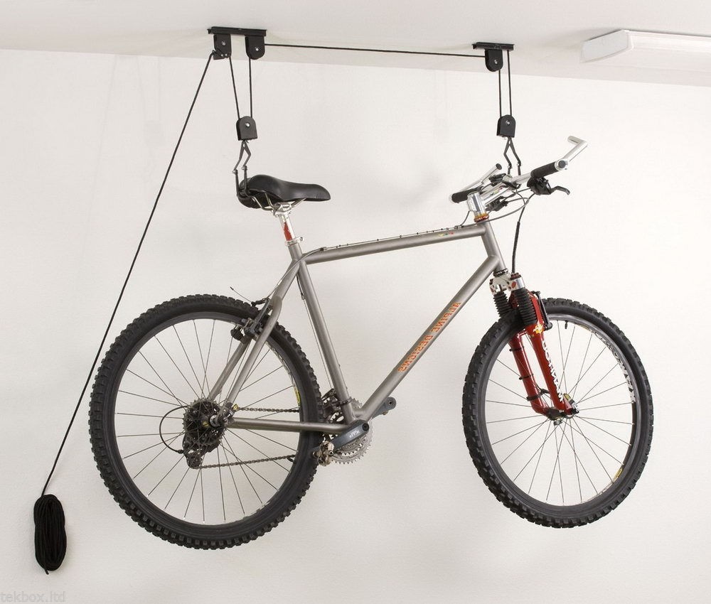 Porte-Vélos - Support de Rangement au Plafond - Capacité max : 20kg