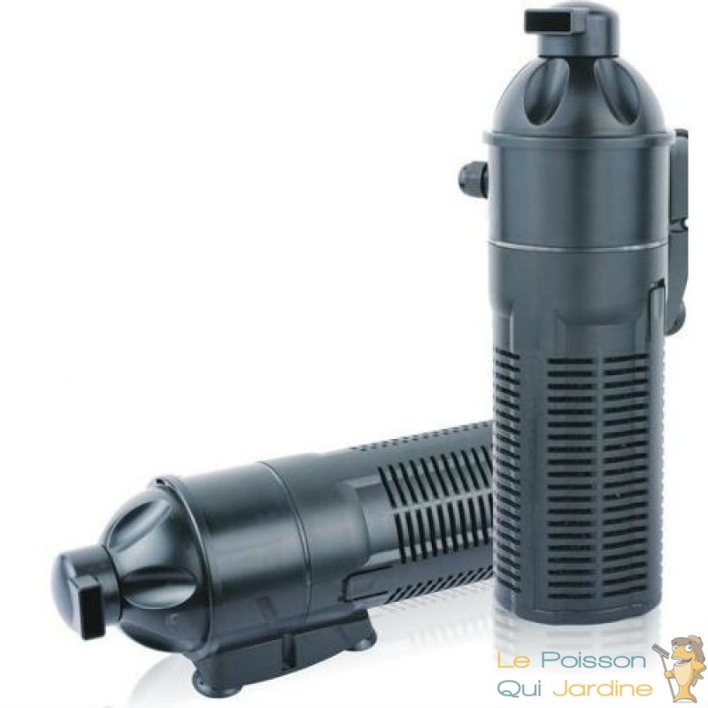 Pompe filtre intérieur aquarium débit de 2000 l/h avec UV 9W - Le