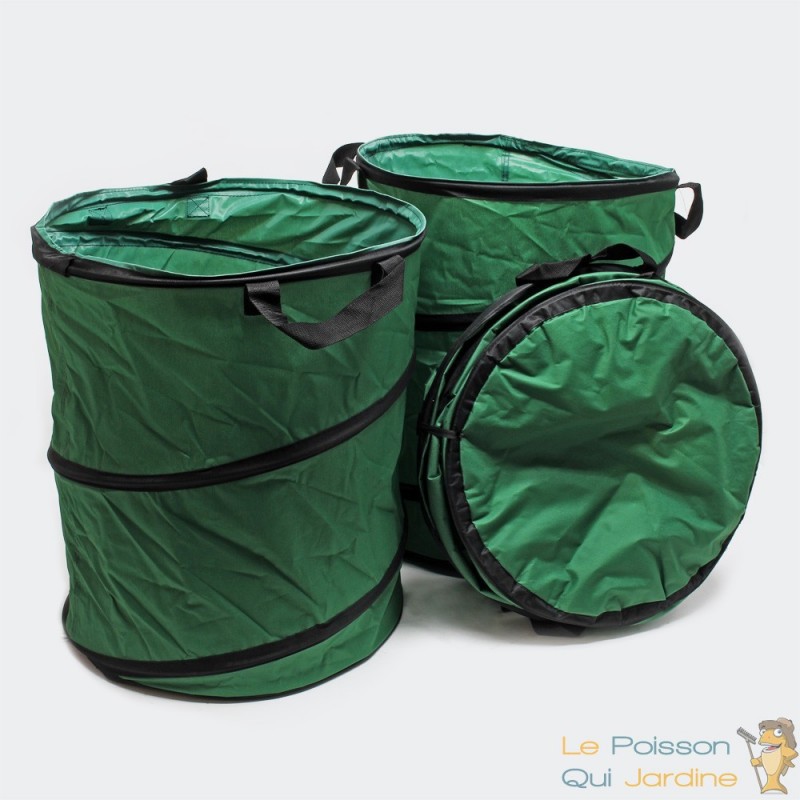 Entretien jardin : LOT DE 3 SACS à DECHETS DE JARDIN