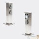 2 Multiprises Inox 4 Prises Électriques Et Minuterie Pour Jardin Et Extérieur