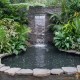 Cascade - Lame D'Eau 120 cm Inox + Led Couleur Pour Bassin De Jardin