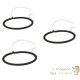 3 Diffuseurs D'Air Poreux 35 cm Pour Bassins De Jardin + Tuyau