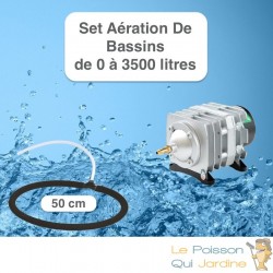 Set aération Diffuseur Poreux 35 cm pour bassin de jardin de max. 3 m³