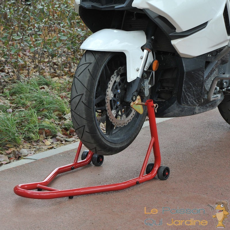 Pack Lot De Béquilles, Roues Avant Et Arrière, D'Atelier, Piste, Motos - Le  Poisson Qui Jardine