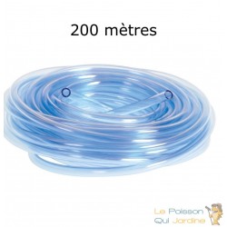 200 mètres de tuyau 4/6 mm pour pompe à air aquarium et bassin