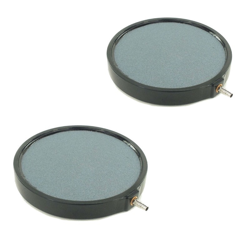 Lot de 2 diffuseurs d'air disques 20 cm pour bassins de jardin