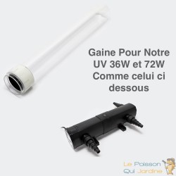 Gaine De Quartz Pour UV 36 Watts