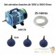 Set aération bassin de jardin de 1000 à 3000 litres. Tout inclus. Meilleure Vente