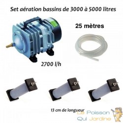 Set aération N3 bassin de jardin de 3000 à 5000 litres