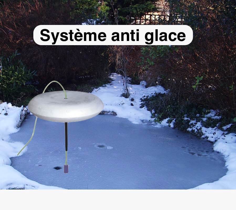 Système Anti Gel Complet Pour Bassins De Jardin Avec Pompe Fournie