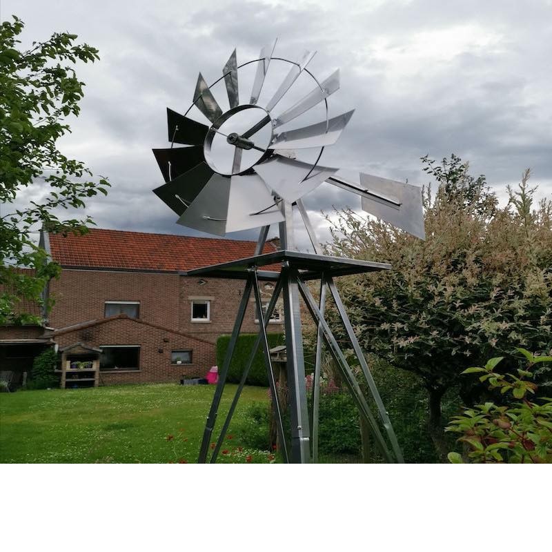 Une éolienne dans mon jardin