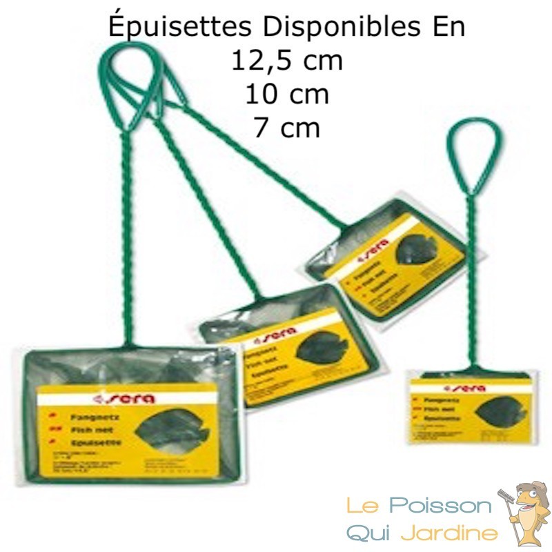 Epuisette pour aquarium