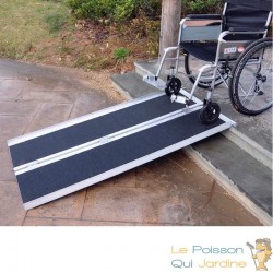 Rampe De Marche Pliable Pour Fauteuil Roulant, Quad 152.5 cm 270 kg