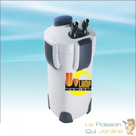  Filtre Externe 1000 l/h avec UV 9W pour aquariums