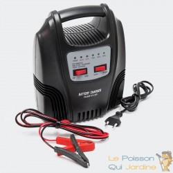 Chargeur 10A De Batterie Rapide Pour Batteries 6V Et 12V