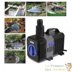 Pompe à eau bassin de jardin HYPER ECO 8000 l/h 70W