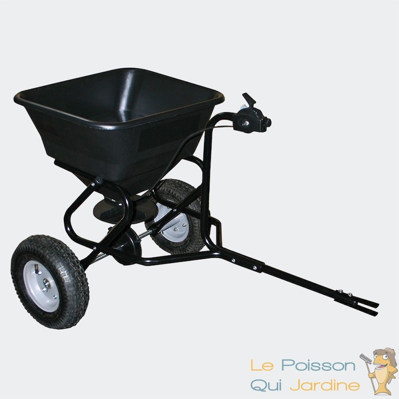 Épandeur Professionnel De Semences Ou Engrais, Sel, Sable 30 kg - Le  Poisson Qui Jardine