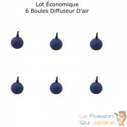 Pack PROMO 6 Diffuseurs D'air, Forme De Boule, Pour Aérer Les Bassins De Jardin : 5 cm