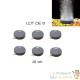 Lot De 6 Diffuseurs D'Air, Forme Disque 10 cm Pour Bassins De Jardin