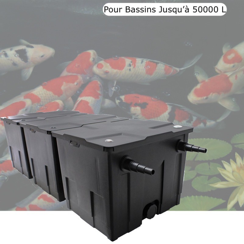 Filtre De Bassins De Jardin Et Etangs jusqu'à 50000 Litres sans poissons