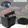 Kit De Filtration, Avec UV 18W, Pour Bassin De Jardin : 6 à 12 m³